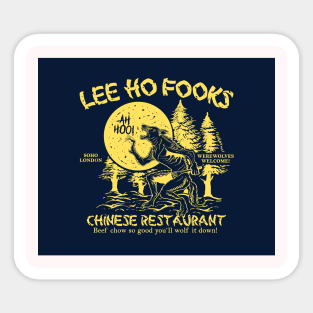 Lee Ho Fooks Sticker